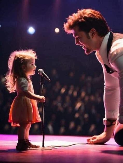 The Superstar Asks A Little Girl To Sing “You Raise Me Up  .